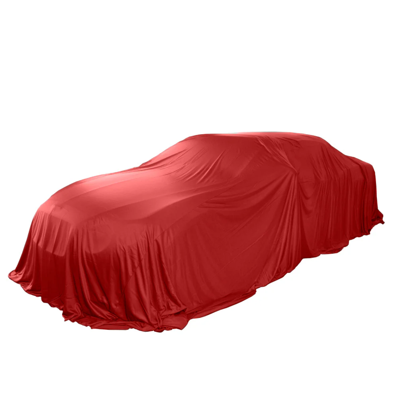 Indoor Red Premium Showroom Reveal Car Cover Reveals Various Sizes & Colors