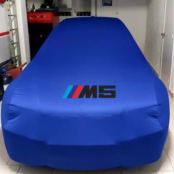 For Bmw M5 Car Cover Class Dust Proof Windproof  Combing  Indoor  Cover Blue