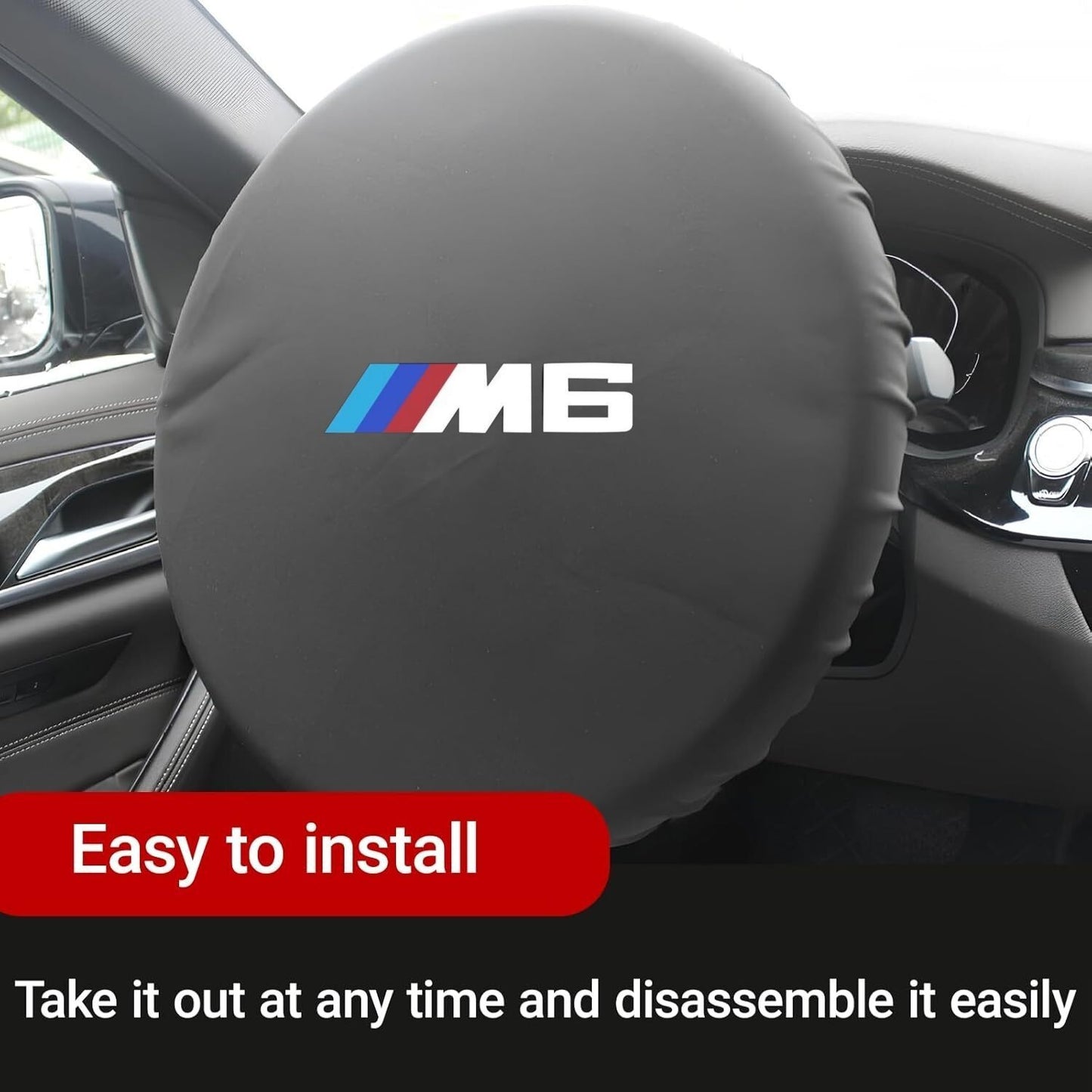 For Bmw M6 Car Steering Wheel Sunshield Cover, Steering Wheel Cover Sunshade