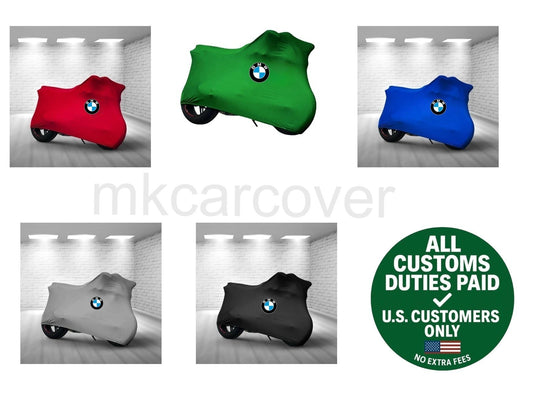 For BMW S 1000 XR Combed Cotton Motorcycle Cover Custom Fit Soft Elastic Indoor
