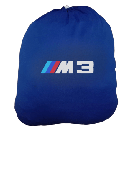 Blue Car Cover For Bmw M3 Class Dust Proof Windproof  Combing Indoor Car Cover