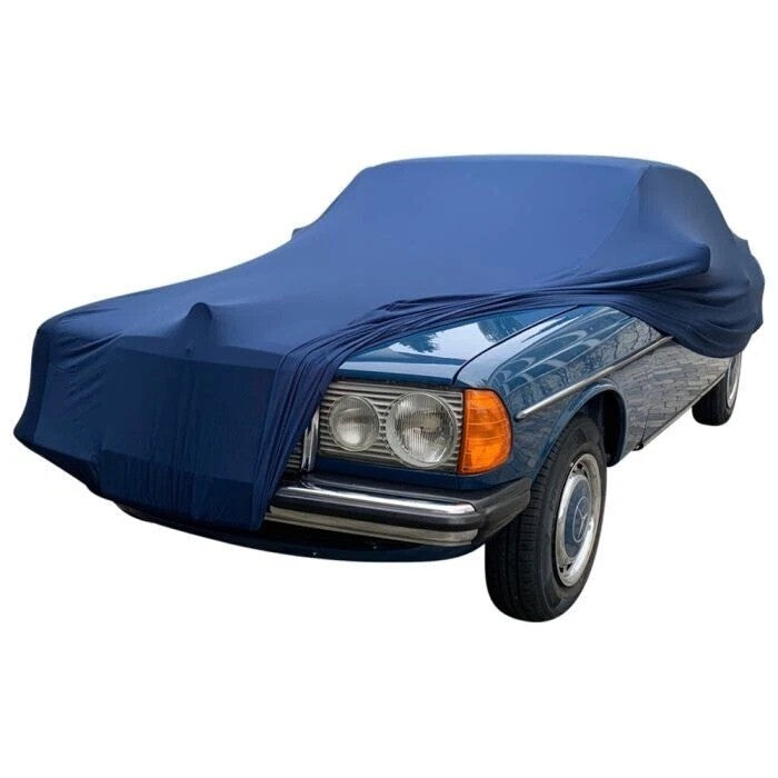 For Mercedes-Benz Blue Car Cover Class Soft Dust Proof Windproof  Combing Car