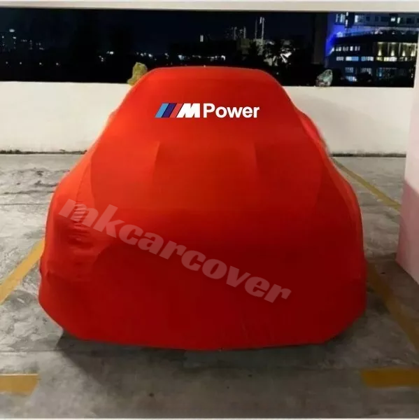 Red Car Cover For Bmw İx, İxM,İx40, İx50 Class Dust Proof Windproof Combing...