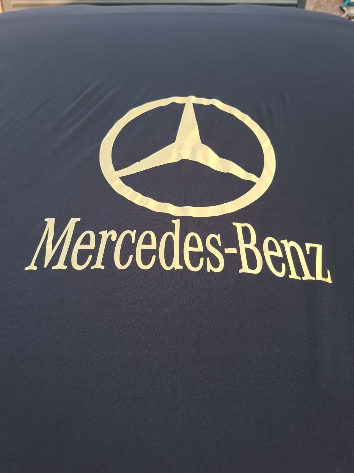 Gold Black Car Cover For Mercedes-Benz Indoor Car Cover Class Dustproof Combing