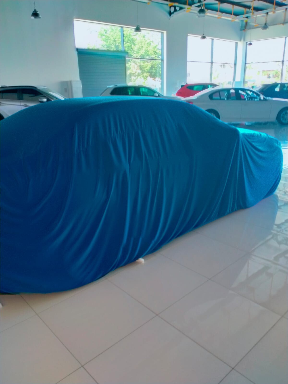 Blue Car Cover For BMW M Class Dust Proof Windproof Car Cover M2 M3 M4 M5 M6 M8