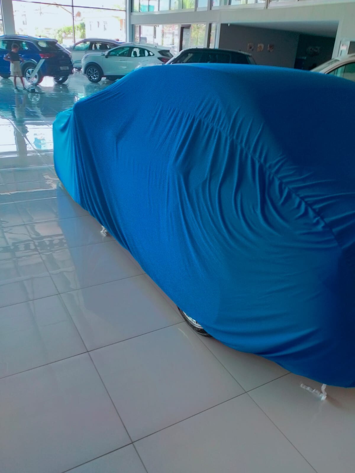 Blue Car Cover For BMW M Class Dust Proof Windproof Car Cover M2 M3 M4 M5 M6 M8