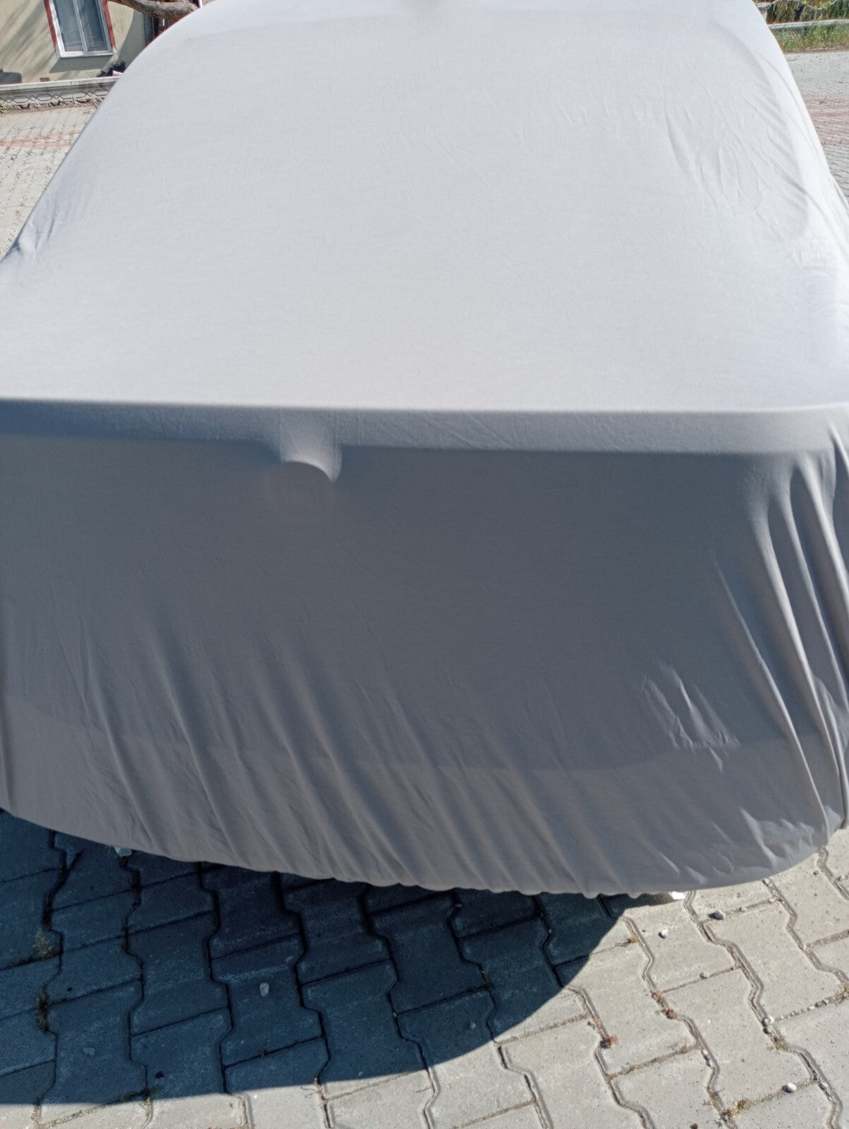 Gray Car Cover For Mercedes GLE SUV Class Dust Proof Windproof Combing Car Cover