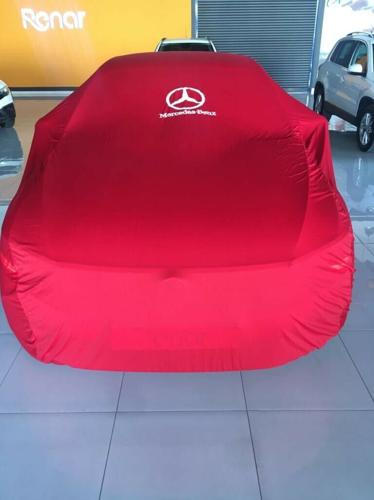 For Mercedes Car Cover Class Dust Proof Windproof  Combing Car Cover Red Indoor