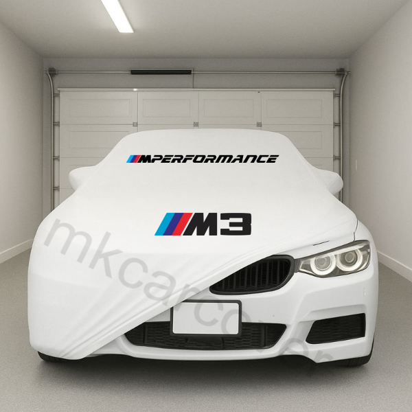 Premium White Dustproof Interior Car Cover For BMW M3 Series Top quality Cover