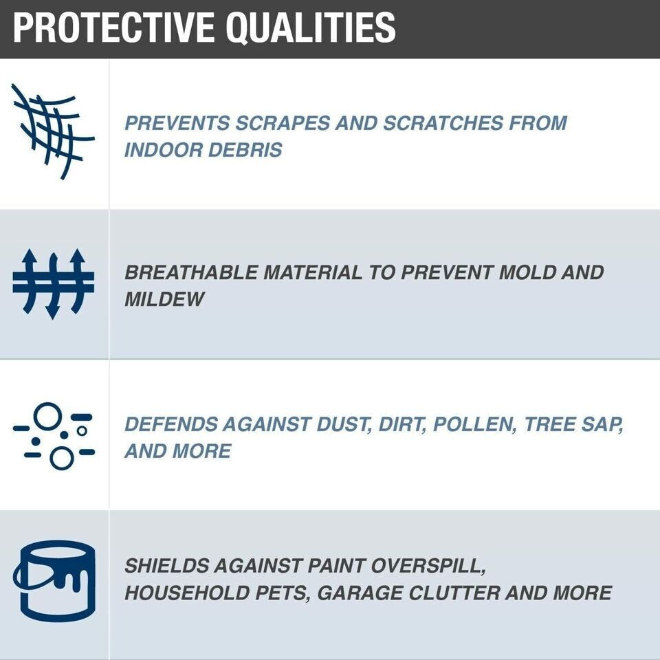 Black Car Cover For Mercedes-Benz EQE Class Dust Proof Windproof Combing SUV Car
