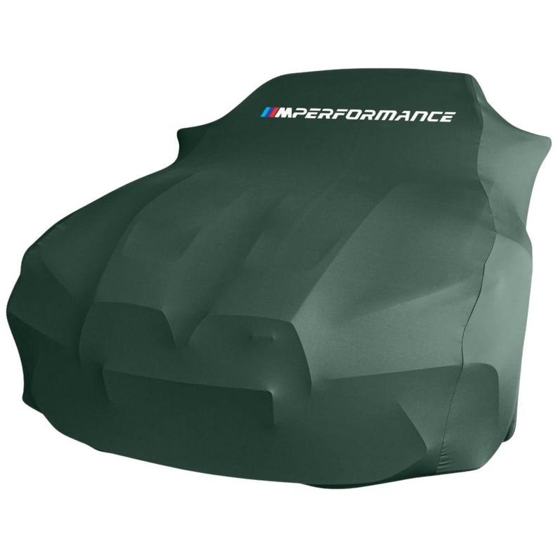 Black Car Cover For BMW M Performance Class Dust Proof Windproof Combing Indoor