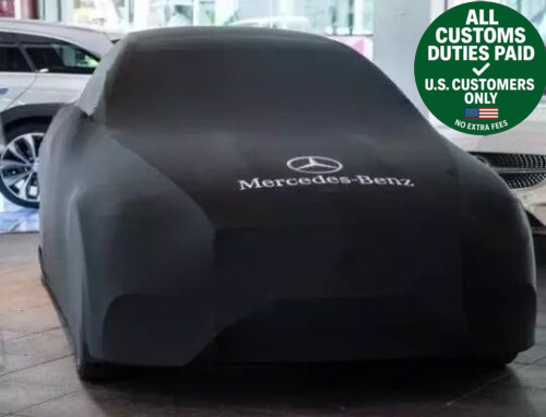 Black Car Cover For Mercedes Universal Dustproof Class Dustproof Indoor Car