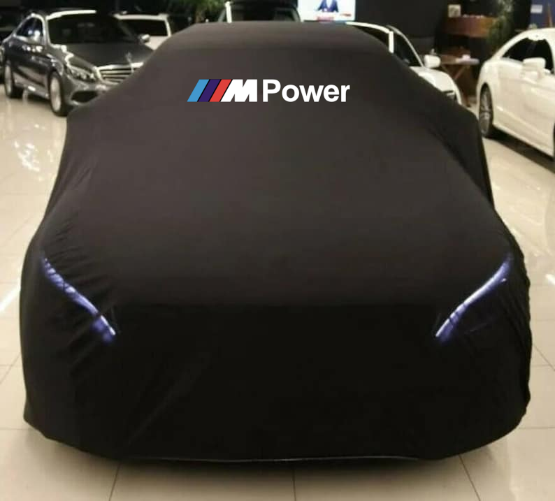 For M Power Car Cover Black  Class Dust Proof Windproof  Combing Car Cover