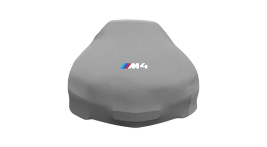 Gray Car Cover For Bmw M4 Class Dust Proof Windproof  Combing Car Cover Indoor