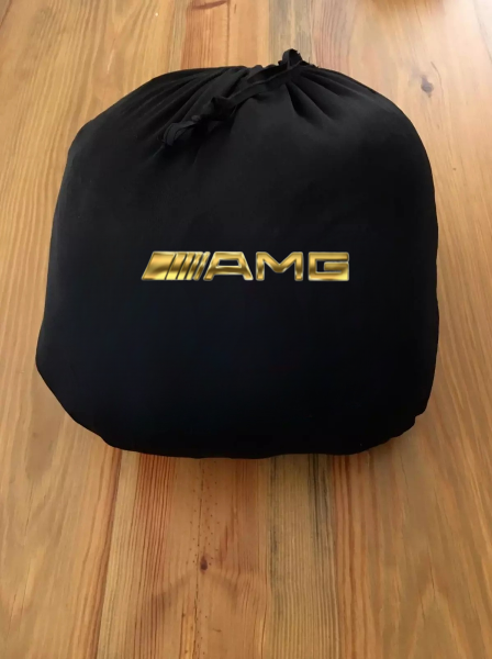 Gold Car Cover For Mercedes AMG Class Dust Proof Windproof  Combing Indoor Cover