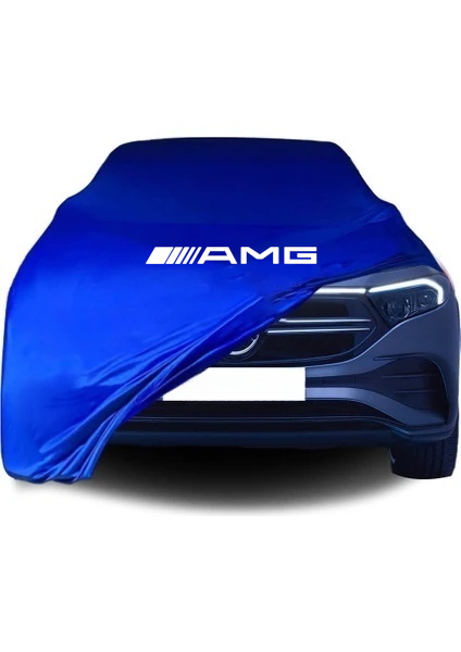 Blue Car Cover For Mercedes-Benz AMG GLE Class Dust Proof Windproof  Combing SUV
