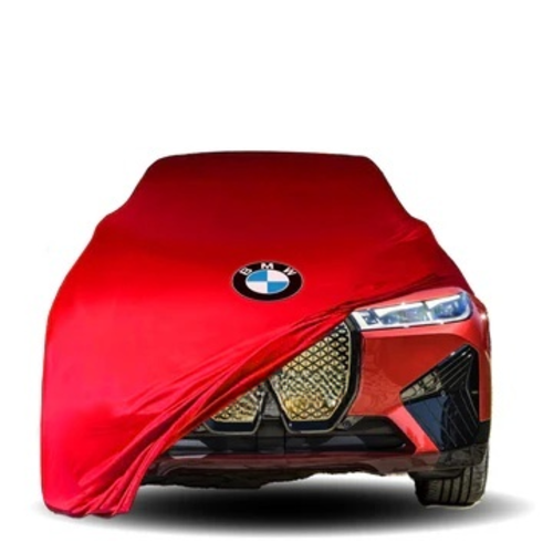 Red Car Cover For BMW Class Dust Proof Windproof Indoor M2 M3 M4 M5 M6 M7 M8