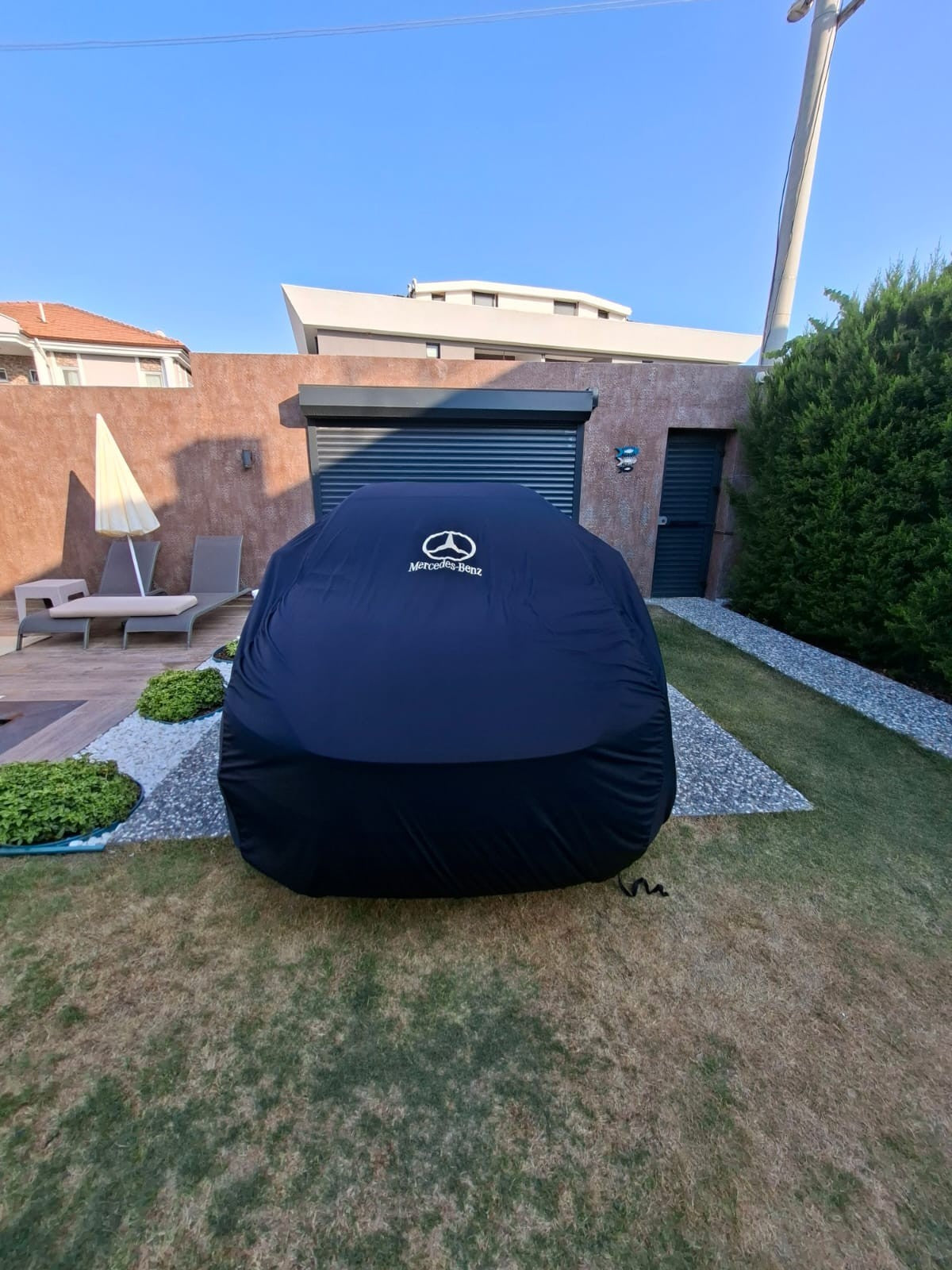 Gold Black Car Cover For Mercedes-Benz Indoor Car Cover Class Dustproof Combing