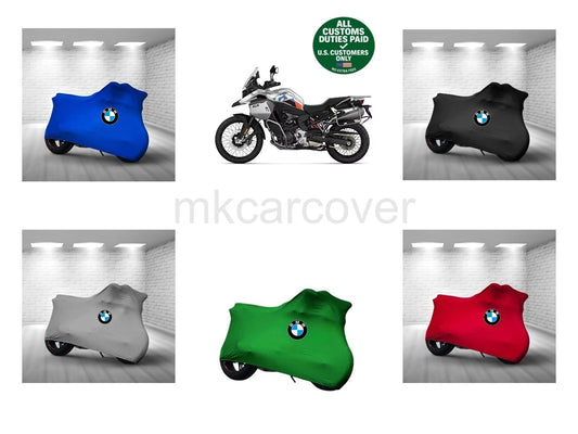 For BMW F900 GS Adventure Combed Cotton Motorcycle Cover Custom Soft Elastic
