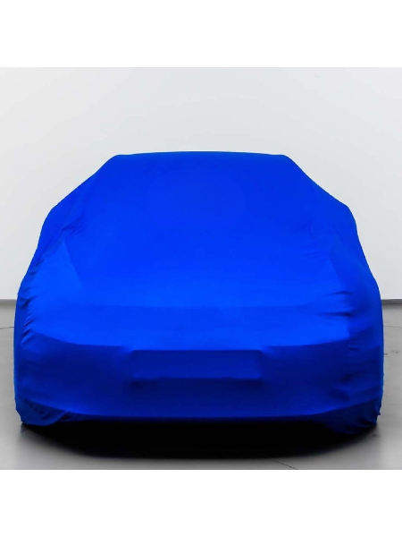 For Bmw Blue Car Cover  Soft Dust Proof Windproof  Combing Car Cover Breathable