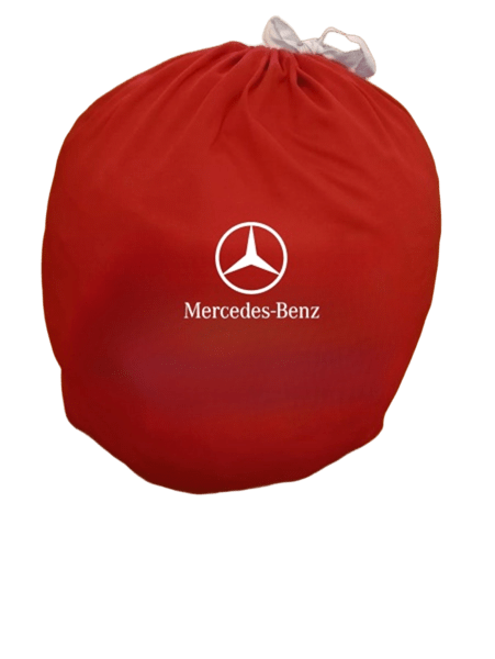 Red Car Cover For Mercedes Class Dust Proof Windproof  Combing Car Cover Indoor