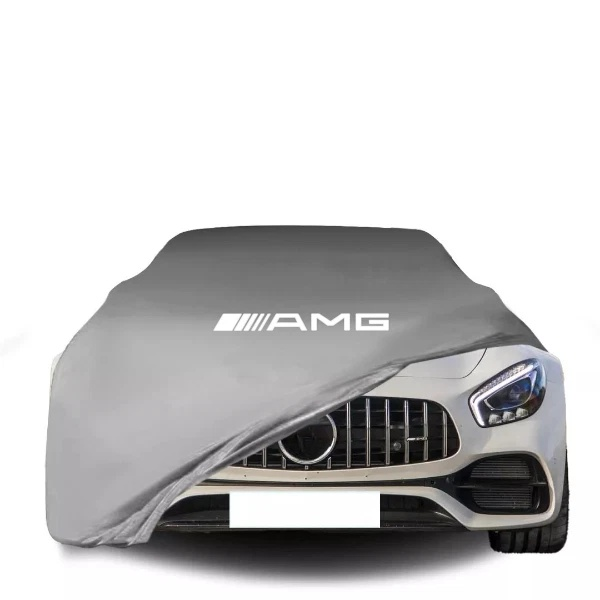 For Mercedes AMG Gray car cover  Dust Proof Windproof  Combing Car Cover Tailor
