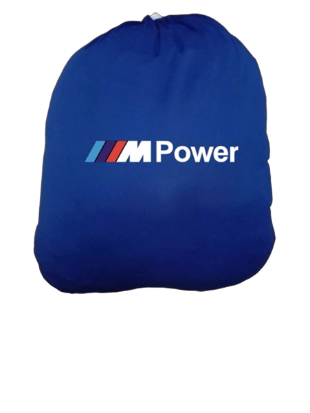 Blue Car Cover For Bmw M Power Dust Proof Windproof  Combing  M2 M3 M4 M5 M6 M7