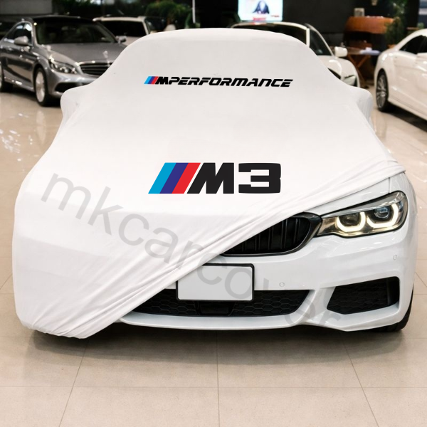 Premium White Dustproof Interior Car Cover For BMW M3 Series Top quality Cover