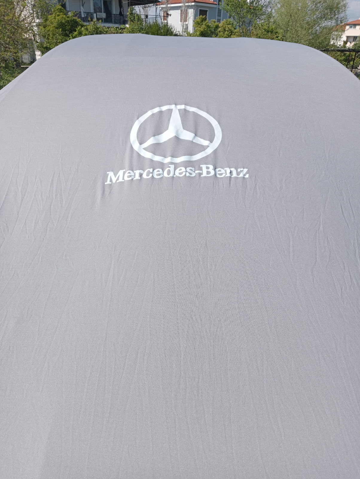 Gray Car Cover For Mercedes Benz Class A 180 200 250 Hatchback Proof Windproof