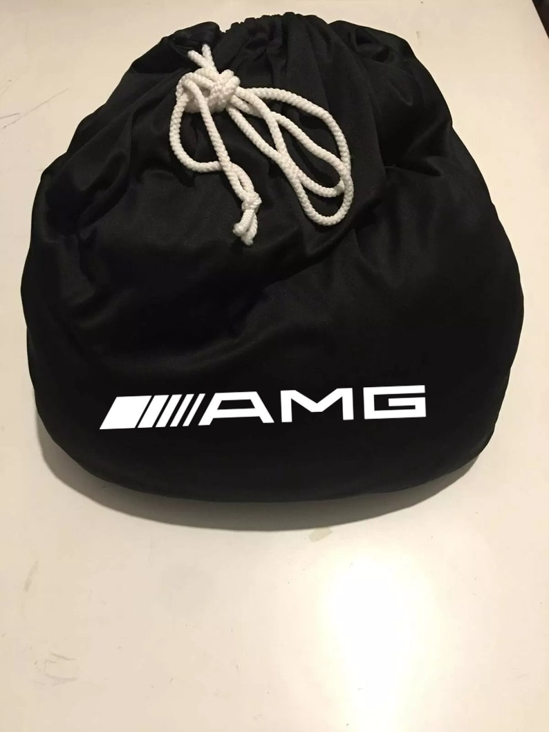Black Car Cover For Mercedes-Benz GLE AMG SUV Class Dust Proof Windproof Combing
