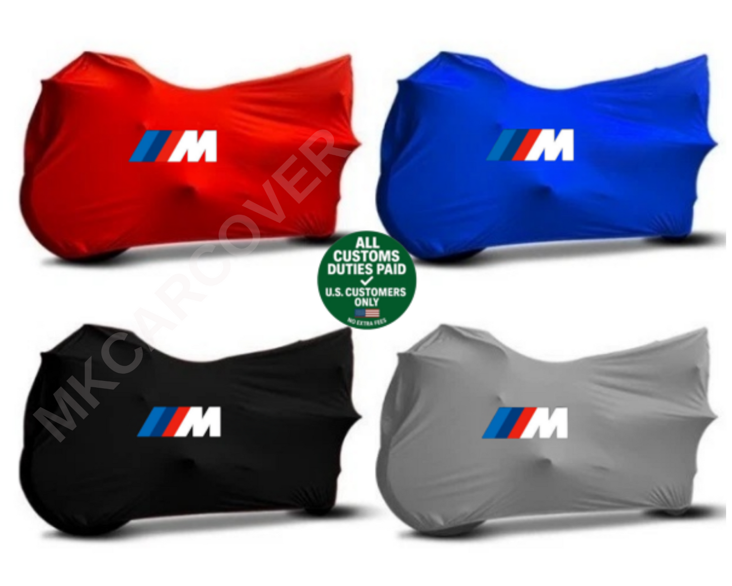 For BMW M 1000 XR Combed Cotton Motorcycle Cover Custom Fit Soft Elastic Indoor