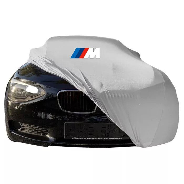 Gray Car Cover For BMW M Dust Proof Windproof  Combing M2 M3 M4 M5 M6 M7 M8