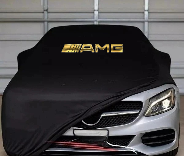 Gold Car Cover For Mercedes AMG Class Dust Proof Windproof  Combing Indoor Cover