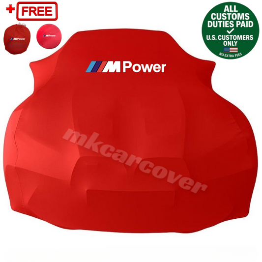 Red Car Cover For Bmw İx, İxM,İx40, İx50 Class Dust Proof Windproof Combing...