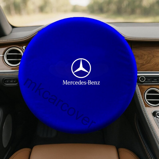 For Blue Mercedes Car Steering Wheel Sun Visor Cover Steering Wheel Sun Visor