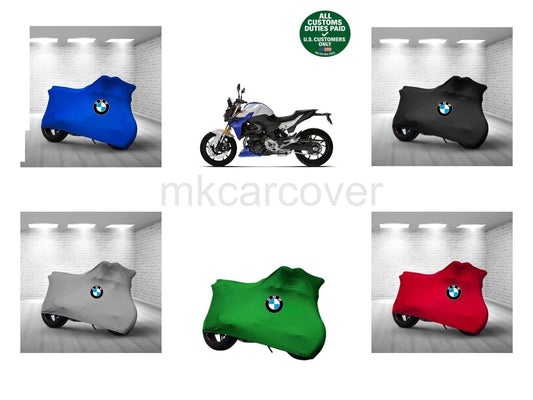 For BMW F 900 R Combed Cotton Motorcycle Cover Custom Fit Soft Elastic Indoor