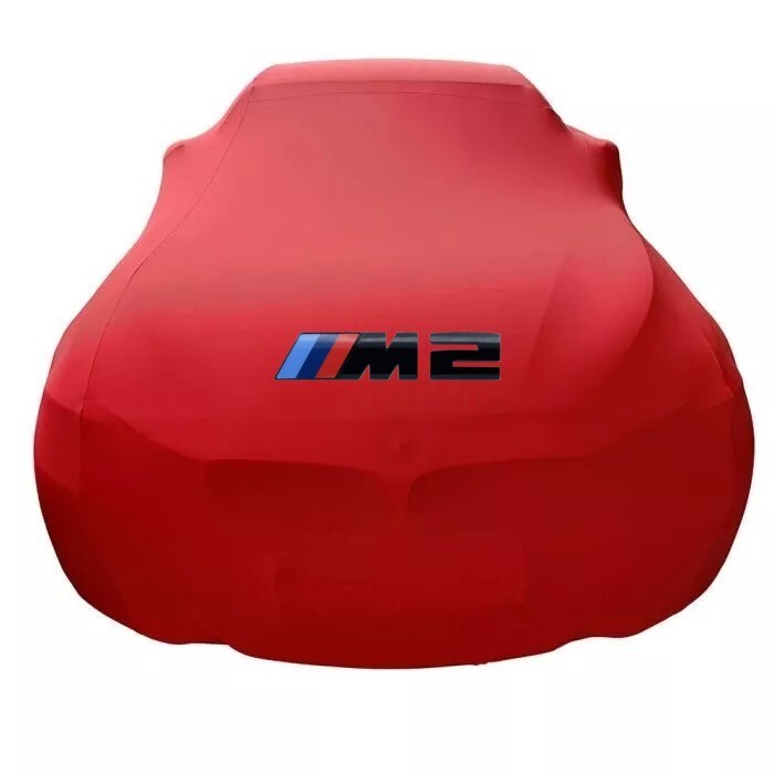 For BMW M2 Car Cover Class Dust Proof Windproof  Combing Car Cover Red Indoor