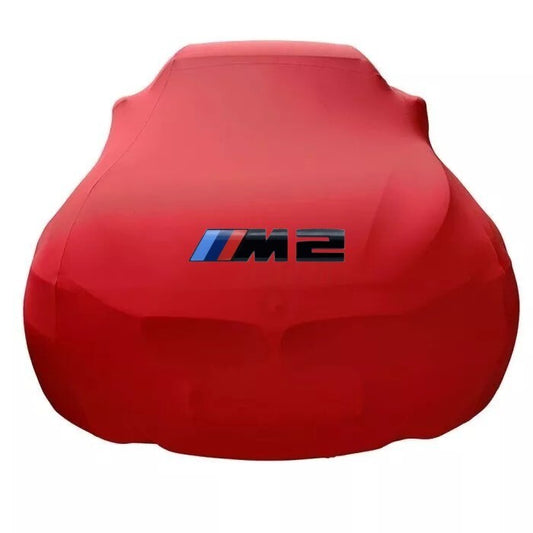 For BMW M2 Car Cover Class Dust Proof Windproof  Combing Car Cover Red Indoor