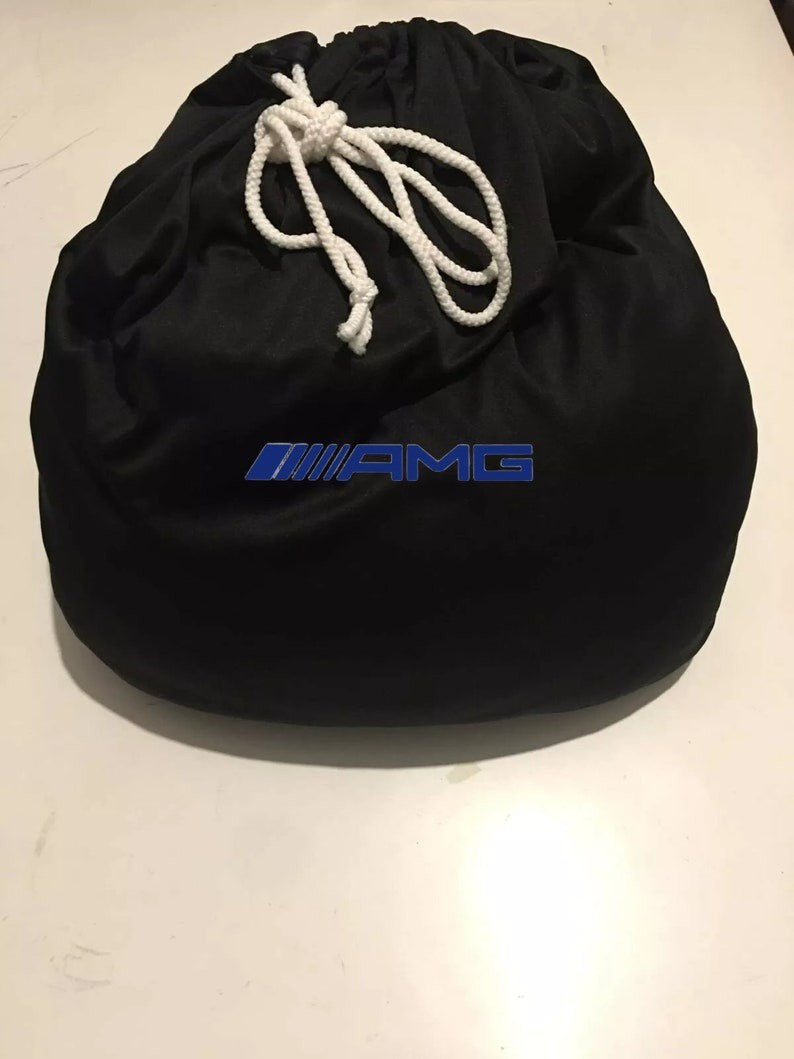 Black Car Cover For Mercedes Benz AMG Class Dustproof Universal Sedan Car Cover