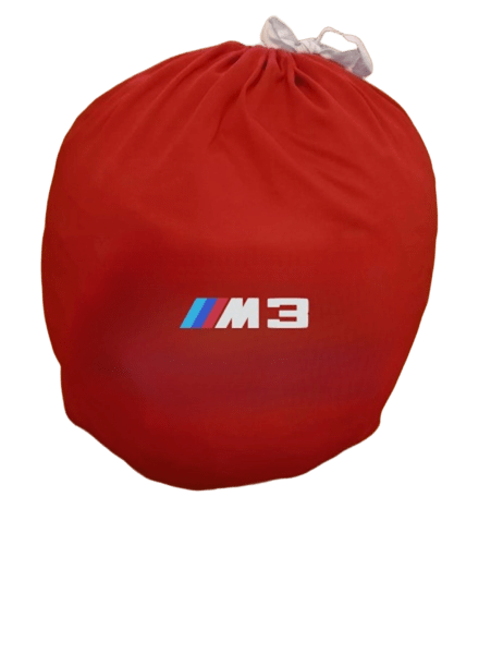 Red Car Cover For BMW M3 Class Dust Proof Windproof  Combing Car Cover Indoor