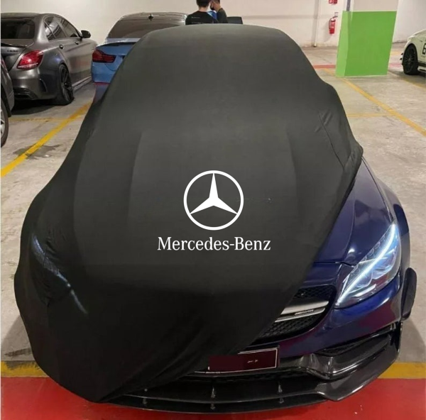 Black Car Cover For Mercedes-Benz E Series Dustproof Class Dustproof 1994 -2025