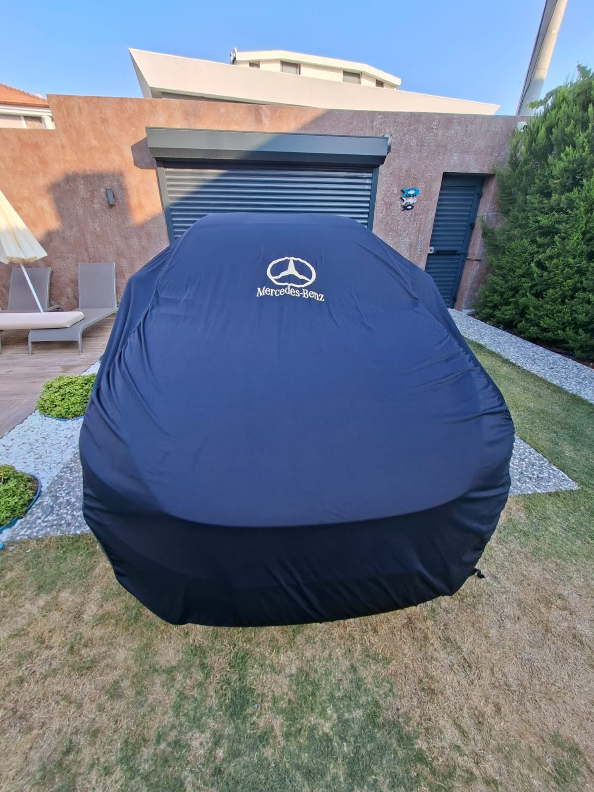 Gold Black Car Cover For Mercedes-Benz Indoor Car Cover Class Dustproof Combing