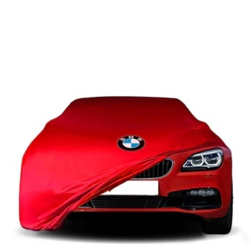 Red Car Cover For BMW Class Dust Proof Windproof Indoor M2 M3 M4 M5 M6 M7 M8