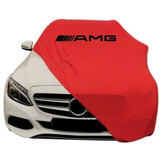 For Mercedes-Benz AMG Car Cover Red Class Dust Proof Windproof  Combing Indoor