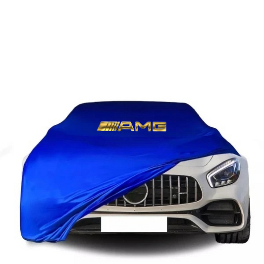Gold Car Cover For Mercedes-Benz AMG GLE Class Dust Proof Windproof  Combing