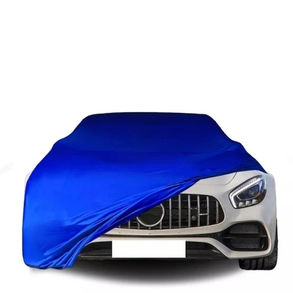 For Mercedes-Benz Blue Car Cover Class Soft Dust Proof Windproof  Combing Car