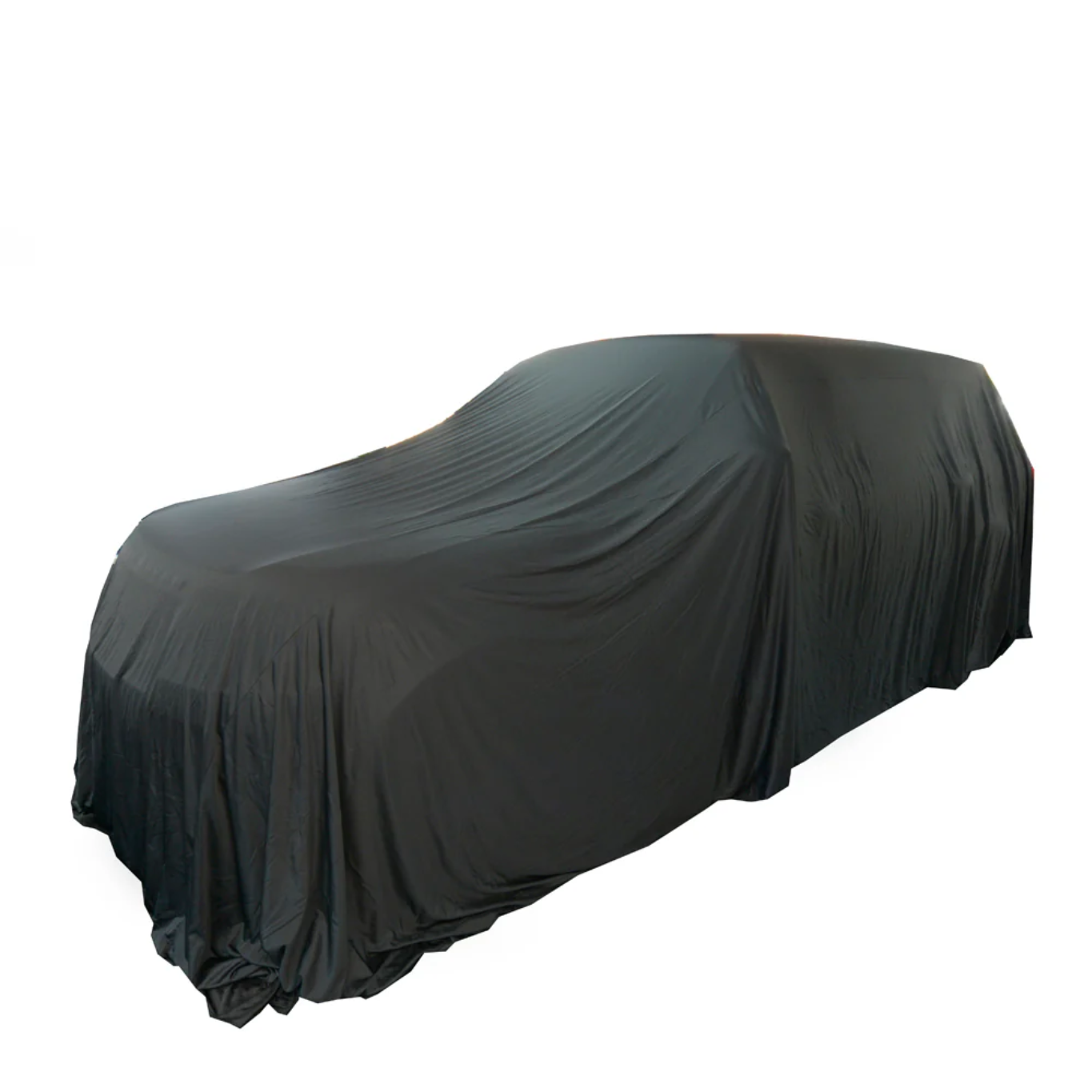 Premium Black showroom car cover suitable for interior use custom logo available