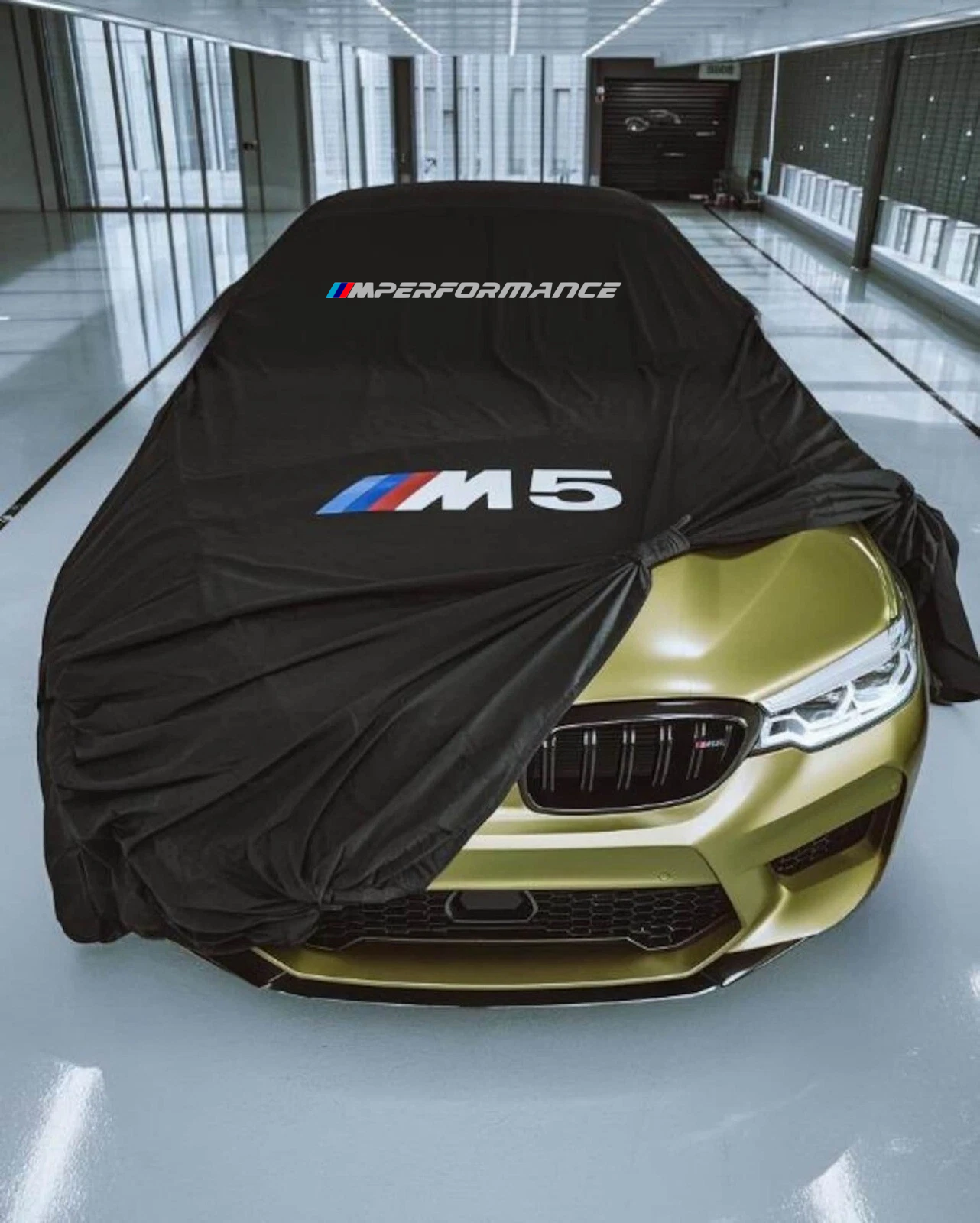 For BMW M5 Car Cover Class Dustproof Windproof Combing Soft Indoor Car Cover
