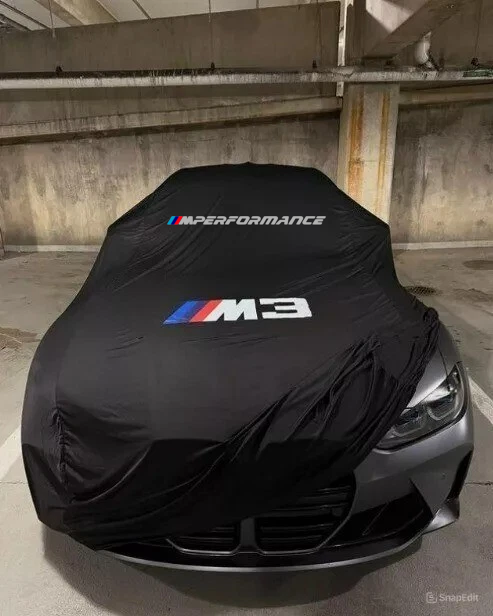 For BMW M3 M Performance Car Cover Class Dust Proof Windproof  Combing Indoor