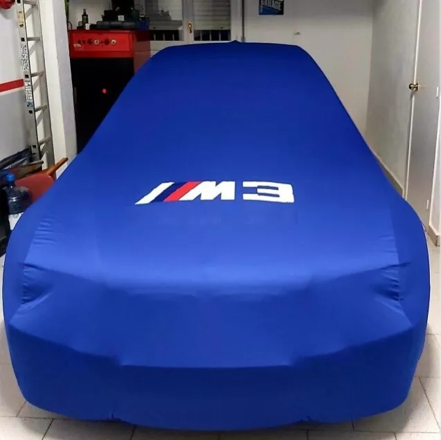 For Bmw M3 Car Cover Class Dust Proof Windproof  Combing  Indoor Car Cover Blue